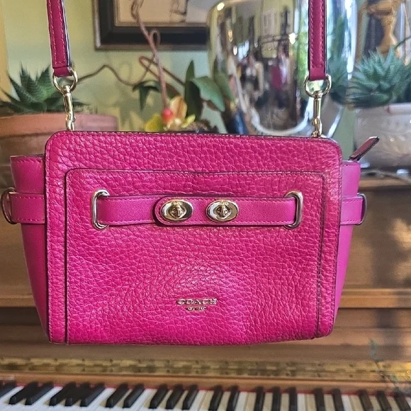 Coach Blake Leather Crossbody Bag - Style 35688 - Picture 4 of 12